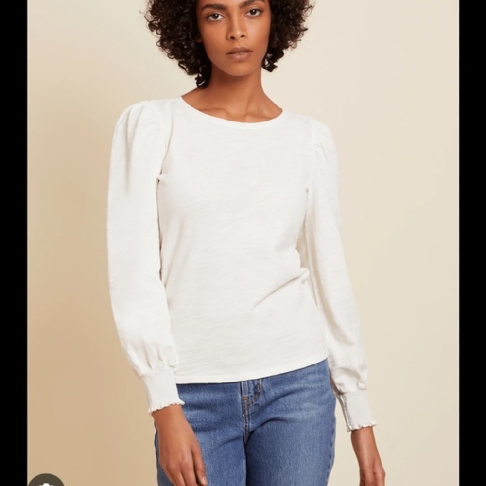 NATION LTD - Top W/ Poplin woman’s medium
